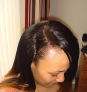 Brazilian weave with side parting 14” and 16” - Photo 3